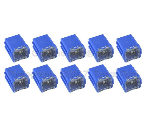 6E5Z14526AA - Electrical: Circuit Breaker for Ford: E-Transit, EcoSport, Expedition, F-150, Fiesta, Fusion, Transit-150, Transit-250, Transit-350, Transit-350 HD | Lincoln: MKZ, Navigator, Zephyr | Mercury: Grand Marquis, Marauder, Milan Image