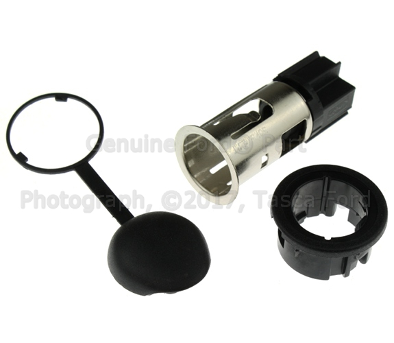 4L1Z19N236AA - Electrical: 12 Volt Accessory Power Outlet for Ford Image