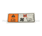 AU5Z8653A - Body: Fan Label for Ford Image