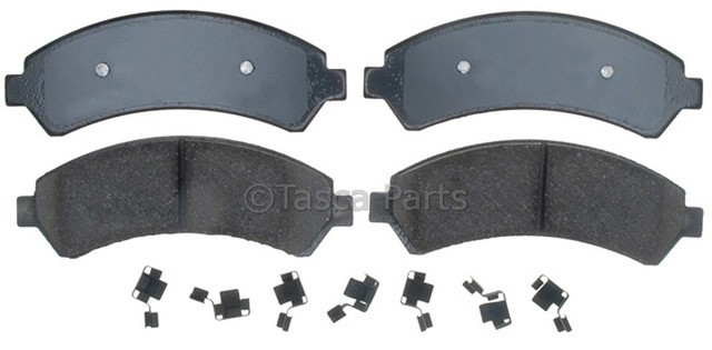19428246 - : Ceramic Front Disc Brake Pad Kit with Springs for GM Image