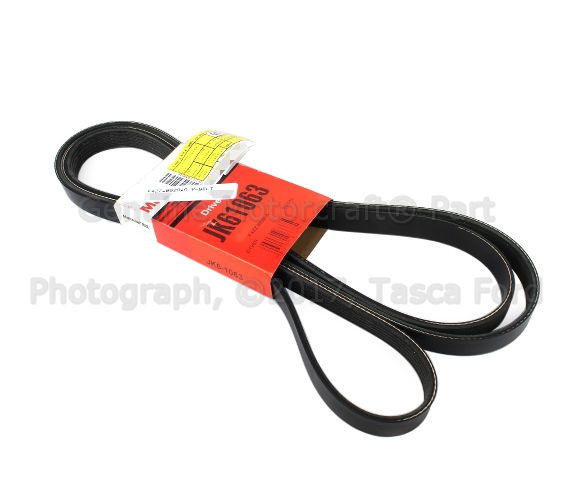 F4ZZ8620A - Cooling System: Serpentine Belt for Ford: Mustang Image