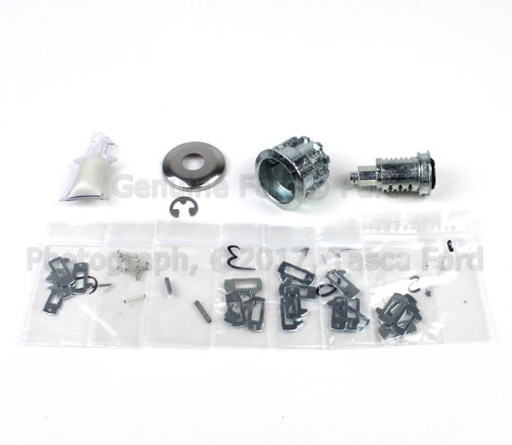 6C2Z1521990A - Body: Lock Cylinder for Ford: E-150, E-250, E-350 Super Duty, E-450 Super Duty Image