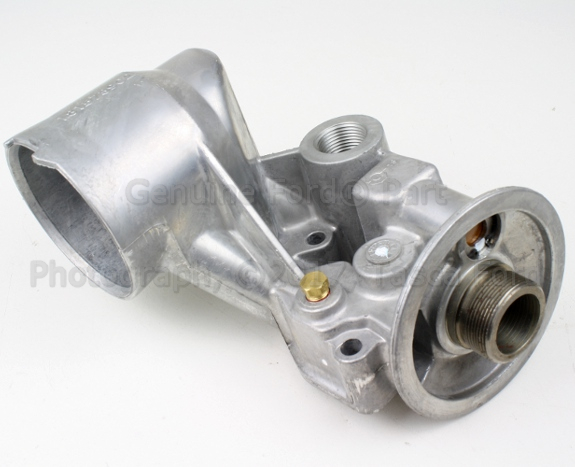 F81Z6881BA - Cooling System: Adapter for Ford: Excursion, F-250, F-250 HD, F-250 Super Duty, F-350, F-350 Super Duty, F-450 Super Duty, F-550 Super Duty, F-Super Duty Image