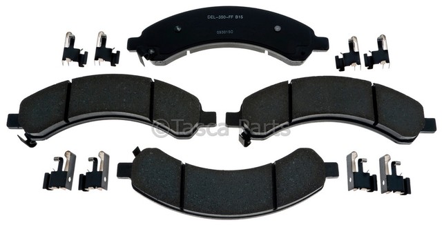 19428083 - : Ceramic Rear Disc Brake Pad Kit with Clips for GM Image