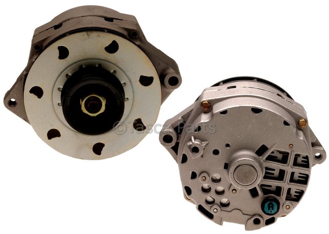 19151861 - Electrical: Alternator for Buick: Century, LeSabre, Regal, Riviera, Skyhawk, Skylark, Somerset, Somerset Regal | Cadillac: Cimarron | Chevrolet: Astro, Blazer, C/K Pickup, Camaro, Caprice, Cavalier, Celebrity, Citation II, El Camino, G10, G20, G30, Impala, K5 Blazer, Monte Carlo, P20, P30, R10, R20, R2500, R30, R3500, S10, S10 Blazer, Suburban C10, Suburban C20, Suburban K10, Suburban K20, Suburban R10, Suburban R1500, Suburban R20, Suburban R2500, Suburban V10, Suburban V1500, Suburban V20, Suburban V2500, V10, V20, V30, V3500 | GMC: C1500 Pickup, C2500 Pickup, C3500 Pickup, Caballero, G1500, G2500, G3500, Jimmy, Jimmy S15, K1500 Pickup, K2500 Pickup, K3500 Pickup, P2500, P3500, R1500 Pickup, R2500 Pickup, R3500 Pickup, S15, Safari, Suburban C1500, Suburban C2500, Suburban K1500, Suburban K2500, Suburban R1500, Suburban R2500, V1500, V1500 Suburban, V2500, V2500 Suburban, V3500 | Oldsmobile: 98, Calais, Custom Cruiser, Cutlass Calais, Cutlass Ciera, Cutlass Cruiser, Cutlass Salon, Cutlass Supreme, Delta 88, Firenza, Omega | Pontiac: 6000, Bonneville, Fiero, Firebird, Grand Am, Grand Prix, J2000 Sunbird, Parisienne, Phoenix, Safari, Sunbird Image