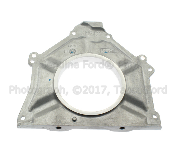 6L3Z6K301AA - Engine: Rear Main Seal Retainer for Ford: E-150, E-250, Explorer, F-150, Mustang | Lincoln: Aviator, Town Car | Mercury: Mountaineer Image