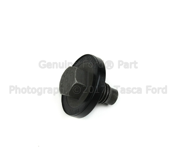 F81Z6730AA - Maintenance &amp; Lubrication: Drain Plug for Ford: F-250 Super Duty, F-350 Super Duty, F-450 Super Duty Image