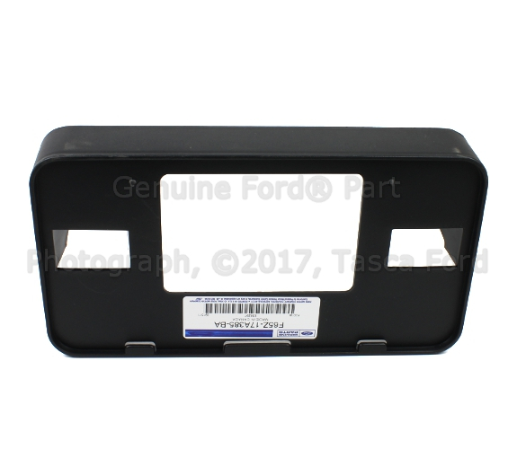 F65Z17A385BA - Body: License Bracket for Ford: Expedition, F-150, F-250 Image