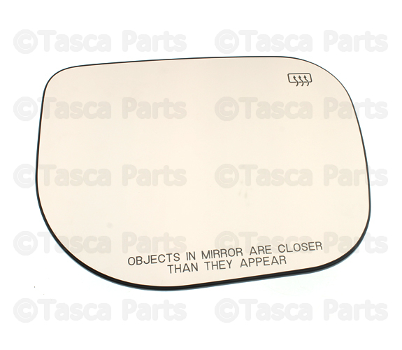 Passenger Side Mirror Glass For 2004-2008 Nissan Titan & 2005-2009 Armada - Heated? Convex