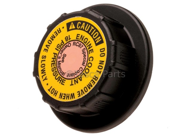 25713160 - Cooling System: Cap for Buick: Commercial Chassis, Roadmaster, Skylark | Cadillac: Fleetwood, Seville | Chevrolet: Beretta, Caprice, Cavalier, Corsica, Corvette, Impala, Malibu | Oldsmobile: Achieva, Aurora, Cutlass, Cutlass Supreme, Intrigue | Pontiac: Grand Am, GTO, Sunfire | Saturn: SC1, SC2, SL, SL1, SL2, SW1, SW2 Image