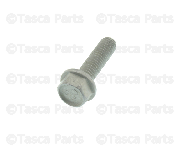 6502555 - Electrical: Hex Flange Head Bolt for Chrysler: 300 | Dodge: Challenger, Charger, Durango, Magnum, Ram 1500, Ram 2500, Ram 3500 | Jeep: Cherokee, Commander, Grand Cherokee, Grand Cherokee L, Grand Wagoneer, Liberty, Wagoneer, Wrangler | Ram: 1500, 1500 Classic, 2500, 3500 Image