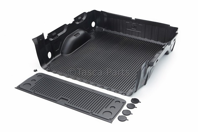 19203025 - Body: Bed Liner, with Cargo Management System Rails for Chevrolet: Silverado 1500, Silverado 2500 HD, Silverado 3500 HD | GMC: Sierra 1500, Sierra 2500 HD, Sierra 3500 HD Image