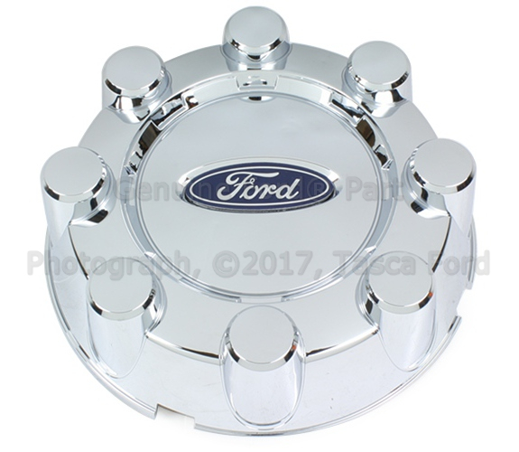 7C3Z1130AA - Suspension: Wheel Cap for Ford: F-250 Super Duty, F-350 Super Duty Image