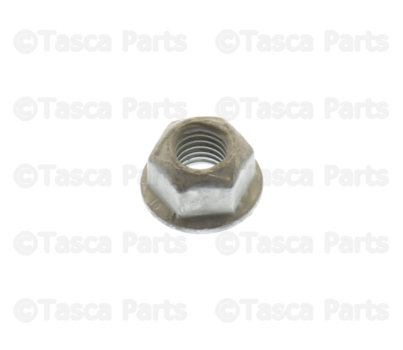 6104717AA - 2-Mode Hybrid Transmission; Automatic Transmission: Hex Flange Lock Nut for Chrysler: 200, 300, Aspen, Crossfire, PT Cruiser, Town &amp; Country | Dodge: Caliber, Challenger, Charger, Dakota, Dart, Durango, Grand Caravan, Magnum, Nitro, Ram 1500, Ram 2500, Ram 3500, Sprinter 2500, Sprinter 3500, Viper | Jeep: Cherokee, Commander, Compass, Gladiator, Grand Cherokee, Grand Cherokee L, Grand Wagoneer, Patriot, Wagoneer, Wrangler, Wrangler JK | Ram: 1500, 1500 Classic, 2500, 3500, Dakota | SRT: Viper Image