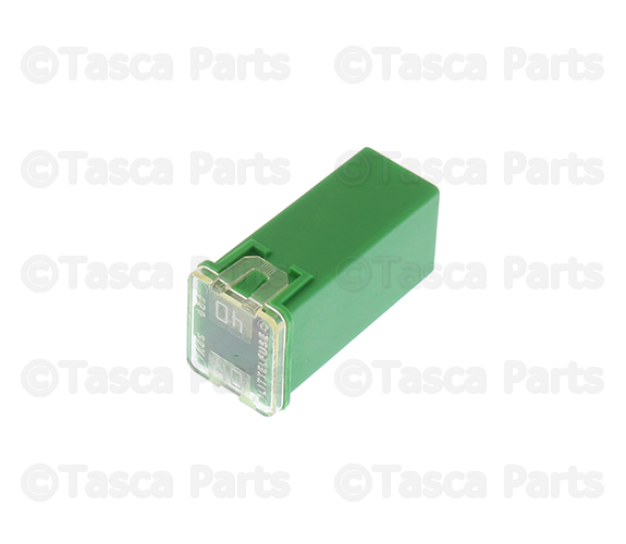 4868008AB - Electrical: Fuse Cartridge for Chrysler: 200, 300, 300M, Concorde, Pacifica, PT Cruiser, Sebring, Town &amp; Country, Voyager | Dodge: Avenger, Caliber, Caravan, Challenger, Charger, Dakota, Durango, Grand Caravan, Intrepid, Journey, Magnum, Neon, Nitro, Ram 1500, Ram 2500, Ram 3500, Stratus, Viper | Jeep: Compass, Grand Cherokee, Liberty, Patriot, Wrangler, Wrangler JK | Ram: 1500, 2500, 3500, C/V, Dakota | SRT: Viper Image