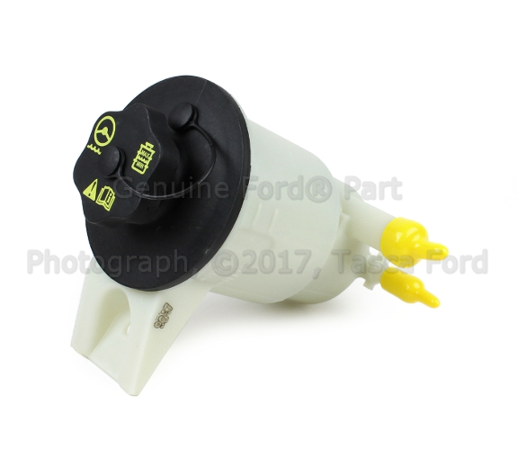 4R3Z3A697AA - Steering: Power Steering Pump Reservoir for Ford: Explorer, Explorer Sport Trac, Mustang | Mercury: Mountaineer Image