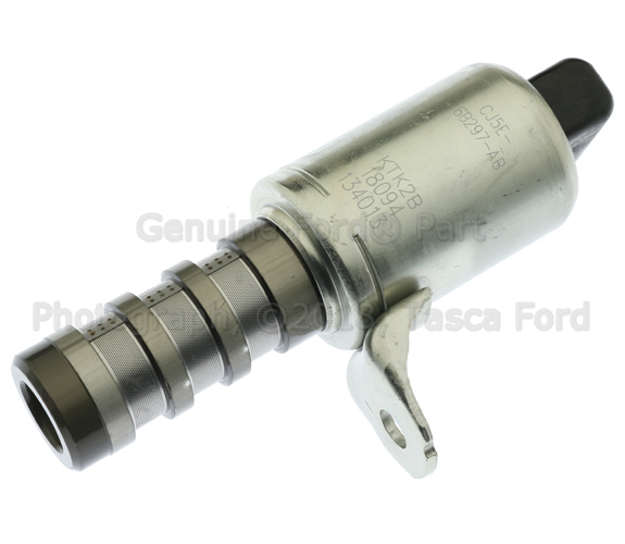 CJ5Z6M280A - Engine: Control Valve Solenoid for Ford: C-Max, Edge, Escape, Explorer, Focus, Fusion, Maverick, Mustang, Police Responder Hybrid, Special Service Police Sedan, SSV Plug-In Hybrid, Taurus, Transit Connect | Lincoln: Corsair, MKC, MKT, MKZ Image