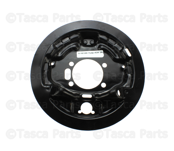 5016612AA - : Rear Drum Brake Backing Pl for Chrysler: Town &amp; Country, Voyager | Dodge: Caravan, Grand Caravan Image