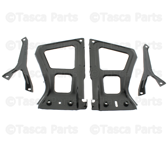 68049744AA - Frame, Bumper and Fascia: Step Bumper Bracket Kit for Dodge: Ram 1500, Ram 2500, Ram 3500 | Ram: 1500, 1500 Classic, 2500, 3500 Image