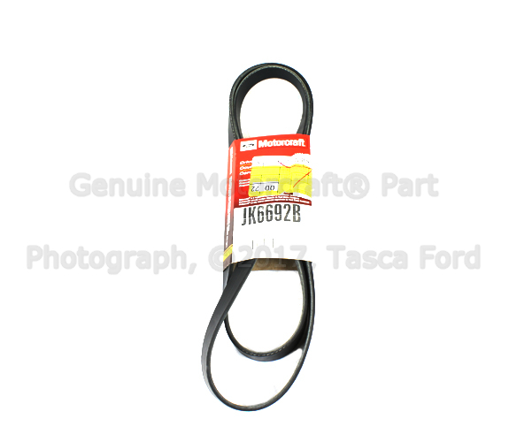E8TZ8620R - Cooling System: Power Steering Belt for Ford: F-250, F-250 HD, F-350, F-Super Duty Image