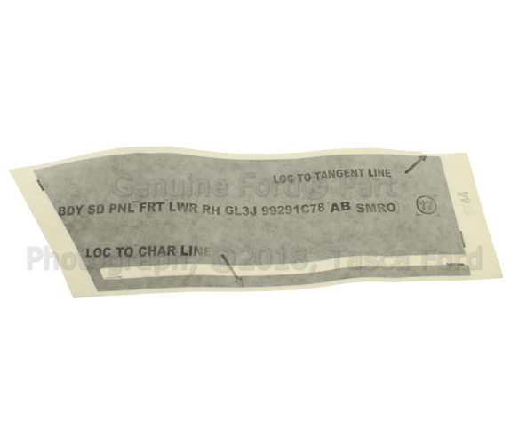 GL3Z99290D12AB - Body: Stripe for Ford: F-150 Image