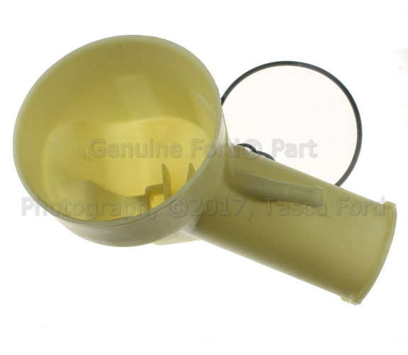 E5LY3A697A - Steering: Reservoir Assembly for Ford: F-150, F-250, F-250 HD, F-350, F-Super Duty | Lincoln: Continental, Mark VII, Town Car Image