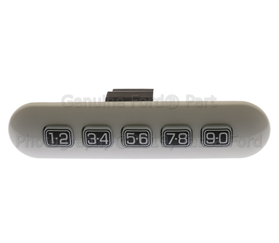 8H6Z14A626AR - Body: Keyless Lock Pad for Ford: Fusion | Lincoln: MKX, MKZ | Mercury: Milan Image