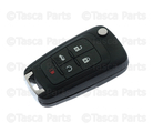 13531362 - : Uncoded Folding Door Lock and Ignition Key for GM Image