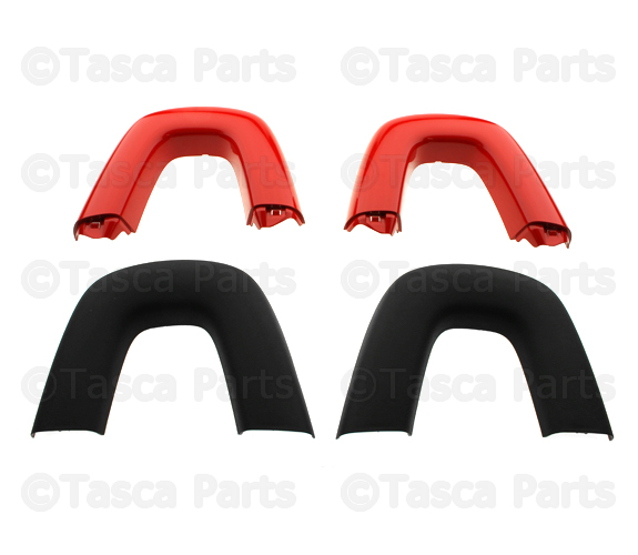 N121V1690F11 - Interior: Seat Back Bar Covers - True Red for Mazda: MX-5 Miata Image