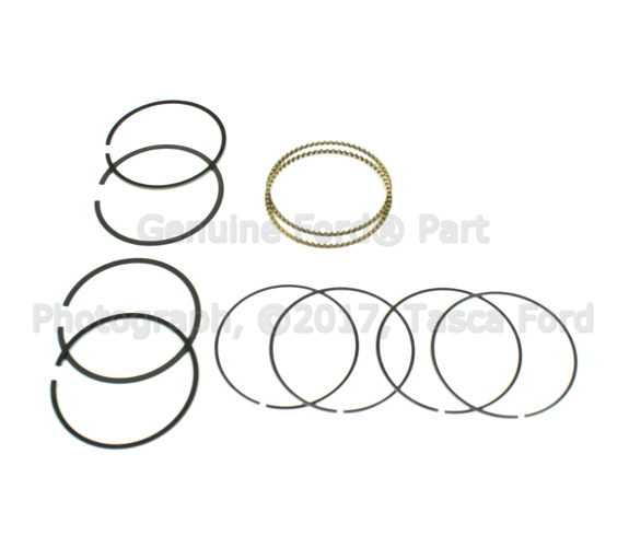 6L3Z6148A - Engine: Piston Rings for Ford: Crown Victoria, E-150, E-150 Club Wagon, E-150 Econoline, E-150 Econoline Club Wagon, E-250, E-250 Econoline, E-350 Club Wagon, E-350 Econoline, E-350 Econoline Club Wagon, E-350 Super Duty, E-450 Econoline Super Duty, E-450 Super Duty, E-550 Econoline Super Duty, E-550 Super Duty, Econoline Super Duty, Excursion, Expedition, Explorer, Explorer Sport Trac, F-150, F-150 Heritage, F-250, F-250 Super Duty, F-350 Super Duty, F-450 Super Duty, F-550 Super Duty, Mustang, Thunderbird | Lincoln: Blackwood, Continental, Mark LT, Navigator, Town Car | Mercury: Cougar, Grand Marquis, Marauder, Mountaineer Image