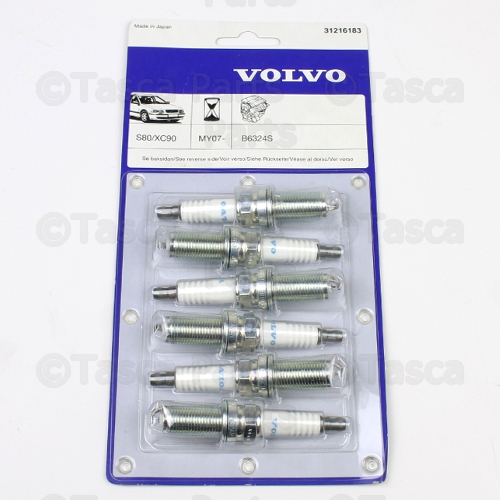 31216183 - : Spark Plug for Volvo: S80, V70, XC60, XC70, XC90 Image