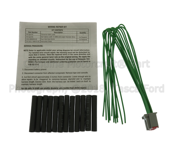 3U2Z14S411BMAB - : Wire Assembly for Ford Image