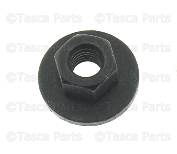6102238AA - Cooling: Hex Nut And Washer for Chrysler: Pacifica, Town &amp; Country, Voyager | Dodge: Durango, Grand Caravan, Journey, Magnum, Viper | Jeep: Cherokee, Compass, Gladiator, Grand Cherokee, Grand Cherokee L, Grand Cherokee WK, Grand Wagoneer, Wagoneer, Wagoneer S, Wrangler, Wrangler JK | Ram: 1500, 1500 Classic, 2500, 3500 | SRT: Viper Image