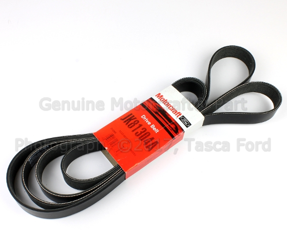 3C2Z8620AB - Cooling System: Serpentine Belt for Ford: E-350 Club Wagon, E-350 Super Duty, E-450 Super Duty Image