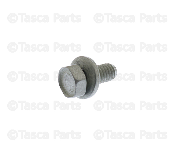 6102164AA - Electrical: Hex Head Bolt And Coned Washer for Chrysler: 200, 300, Aspen | Dodge: Challenger, Charger, Charger Daytona, Durango, Magnum, Ram 1500, Ram 2500, Ram 3500 | Jeep: Cherokee, Commander, Compass, Grand Cherokee, Grand Cherokee L, Grand Cherokee WK, Grand Wagoneer, Wagoneer, Wagoneer S, Wrangler, Wrangler JK | Ram: 1500, 1500 Classic, 2500, 3500 Image