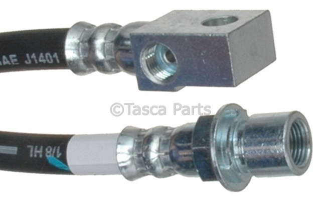 19173040 - Brakes: Brake Hose for Chevrolet: Blazer, C/K Pickup, K5 Blazer, R10, R20, R2500, R30, R3500, Suburban C10, Suburban C20, Suburban K10, Suburban K20, Suburban R10, Suburban R1500, Suburban R20, Suburban R2500, Suburban V10, Suburban V1500, Suburban V20, Suburban V2500, V10, V20, V30, V3500 | GMC: C1500 Pickup, C2500 Pickup, C3500 Pickup, Jimmy, K1500 Pickup, K2500 Pickup, K3500 Pickup, R1500 Pickup, R2500 Pickup, R3500 Pickup, Suburban C1500, Suburban C2500, Suburban K1500, Suburban K2500, Suburban R1500, Suburban R2500, V1500, V1500 Suburban, V2500, V2500 Suburban, V3500 Image