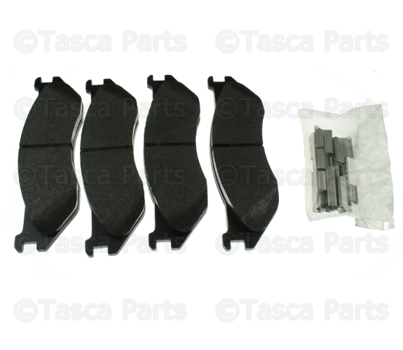 5139733AC - : Front Disc Brake Pad Kit for Dodge: Durango, Ram 1500 Image