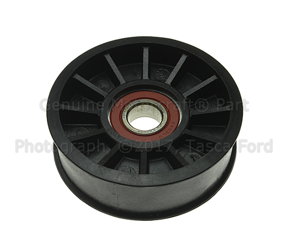E8TZ8678E - Maintenance &amp; Lubrication: Accessory Drive Belt Tensioner Pulley for Ford: Bronco, E-150 Econoline, E-150 Econoline Club Wagon, E-250 Econoline, E-250 Econoline Club Wagon, E-350 Econoline, E-350 Econoline Club Wagon, Econoline Super Duty, F-150, F-250, F-250 HD, F-350, F-Super Duty Image