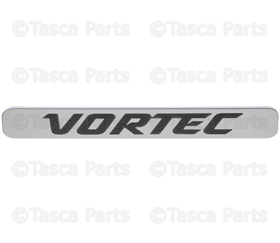 2 Emblemi Cofano Vortec – Rosso Nero, Cromati, Adesivi, Aftermarket - 3