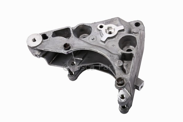 10236997 - Electrical: Alternator Bracket for Cadillac: Escalade | Chevrolet: Astro, Blazer, C1500, C2500, C3500, Express 1500, Express 2500, Express 3500, K1500 Pickup, K2500 Pickup, K3500 Pickup, P30, S10, Silverado 1500, Silverado 1500 Classic, Suburban C1500, Suburban C2500, Suburban K1500, Suburban K2500, Tahoe | GMC: C1500 Pickup, C2500 Pickup, C3500 Pickup, Jimmy, K1500 Pickup, K2500 Pickup, K3500 Pickup, Safari, Savana 1500, Savana 2500, Savana 3500, Sierra 1500, Sierra 1500 Classic, Sonoma, Suburban C1500, Suburban C2500, Suburban K1500, Suburban K2500, Yukon | Oldsmobile: Bravada Image