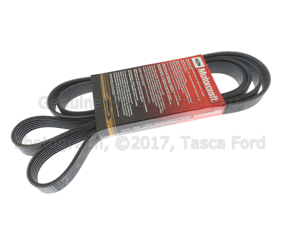 7C3Z8620N - Cooling System: Serpentine Belt for Ford: F-250 Super Duty, F-350 Super Duty, F-450 Super Duty, F-550 Super Duty Image