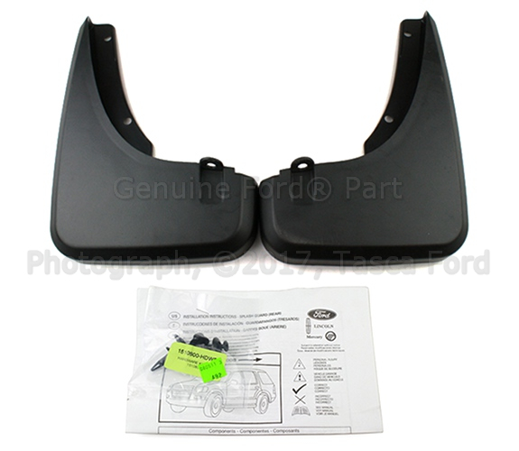 8L8Z16A550BA - Exterior: Splash Guards - Molded - Rear for Ford: Escape Image