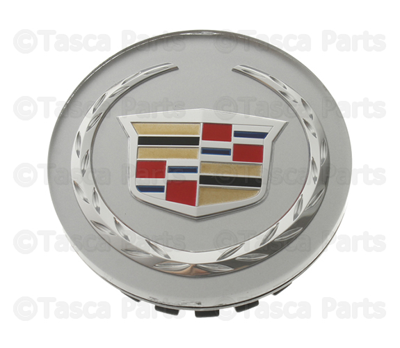 19165750 - Wheels: Wheel Center Caps, Polished, Color Logo for GM Image