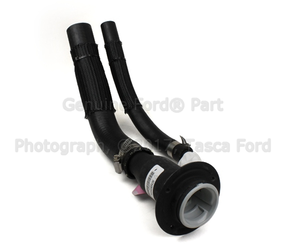 F81Z9034RA - Fuel System: Filler Pipe for Ford: F-250 Super Duty, F-350 Super Duty, F-450 Super Duty, F-550 Super Duty Image