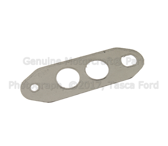 E5DZ9D476A - Emission System: Exhaust Gas Re-circulation (Egr) Valve Gasket for Ford: Aerostar, Bronco, Bronco II, Country Squire, E-150 Econoline, E-150 Econoline Club Wagon, E-250 Econoline, E-250 Econoline Club Wagon, E-350 Econoline, E-350 Econoline Club Wagon, Escort, EXP, Explorer, F-150, F-250, F-350, F-Super Duty, LTD, LTD Crown Victoria, Mustang, Ranger, Taurus, Thunderbird | Lincoln: Continental, Mark VII, Town Car | Mercury: Capri, Colony Park, Cougar, Grand Marquis, Lynx, Marquis, Sable Image