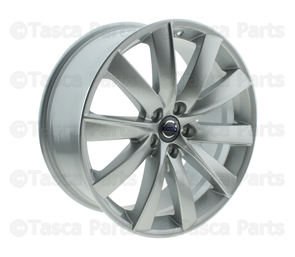 31362276 - : 19-Inch 10-Spoke Turbine Silver Alloy Wheel for Volvo Image