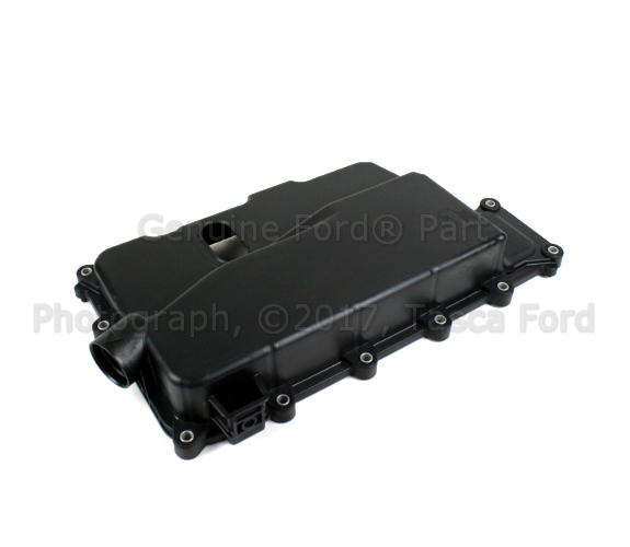 8A8Z7G004A - Engine: Side Cover for Ford: Edge, Explorer, Flex, Fusion, Police Interceptor Utility, Taurus | Lincoln: Continental, MKS, MKT, MKX, MKZ | Mercury: Sable Image