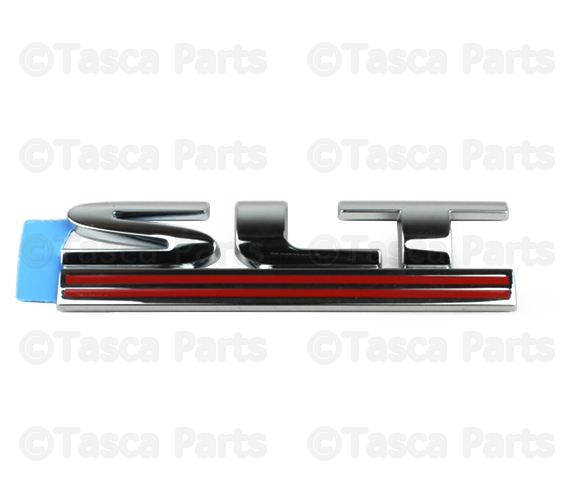 55077326AB - Exterior Ornamentation: Slt Nameplate for Dodge: Dakota, Durango, Nitro, Ram 1500, Ram 2500, Ram 3500 Image