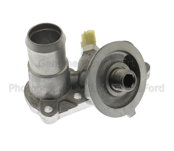 1L2Z6881AA - Cooling System: Adapter for Ford: Explorer, Explorer Sport Trac, F-150, Mustang | Mercury: Mountaineer Image