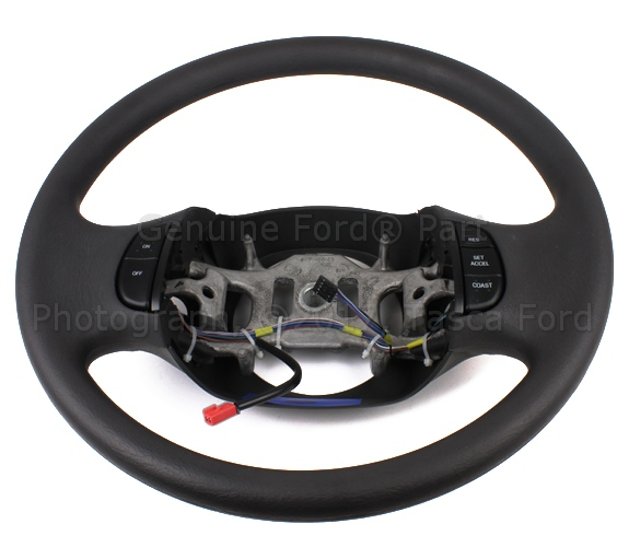 2L3Z3600GAA - Steering: Steering Wheel for Ford: E-150, E-150 Club Wagon, E-250, E-350 Club Wagon, E-350 Super Duty, E-450 Super Duty Image